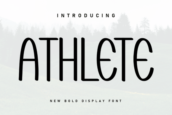 Athlete Font: A Handwritten Typeface for Better Branding