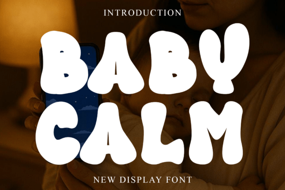 Baby Calm: The Festive Display Typeface for Holiday Editorial Design