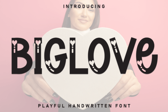 Biglove Font Review: A Fiery Display Typeface