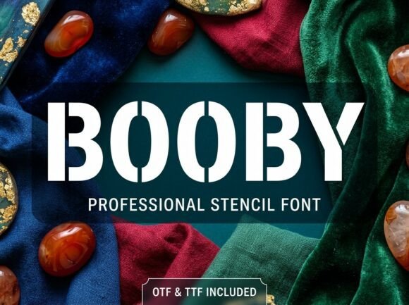 Booby Font for Bold, Beautiful Branding