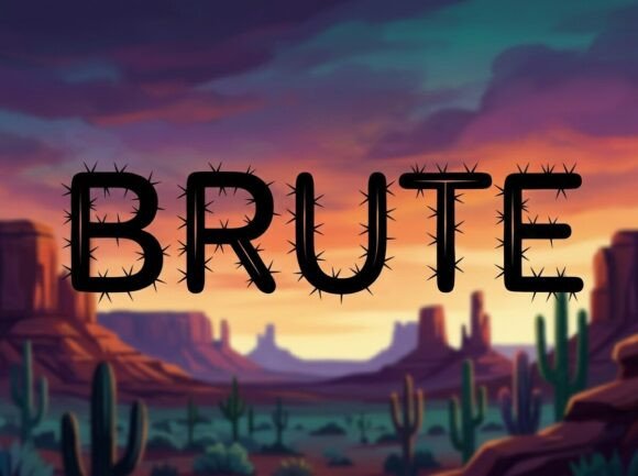 Brute Display Font Review for Rugged Branding and Craft Projects