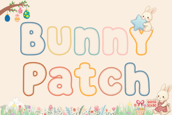 Bunny Patch Font for Cozy, Hand-Crafted Brand Campaigns