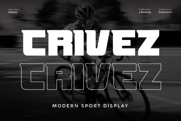 Crivez: A High-Octane Display Font for Modern Editorial Design