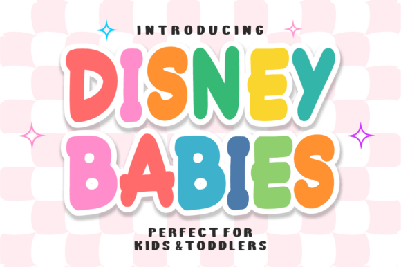 Disney Babies Font for Charming Editorial Design