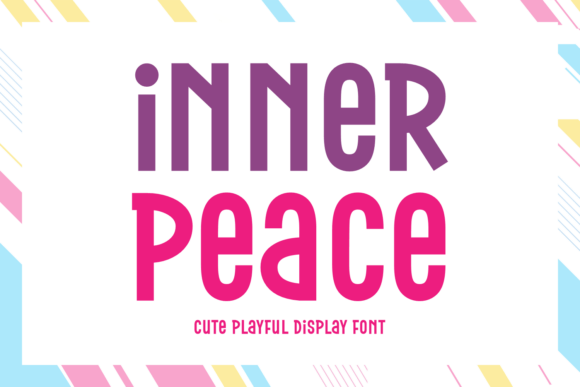 Inner Peace Font for Branding Projects and Creative Designs