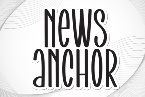 News Anchor Font for a Polished Brand Look