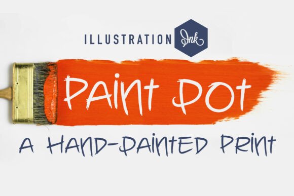 Paint Pot Font: A Creative Typeface for Makers and Designers