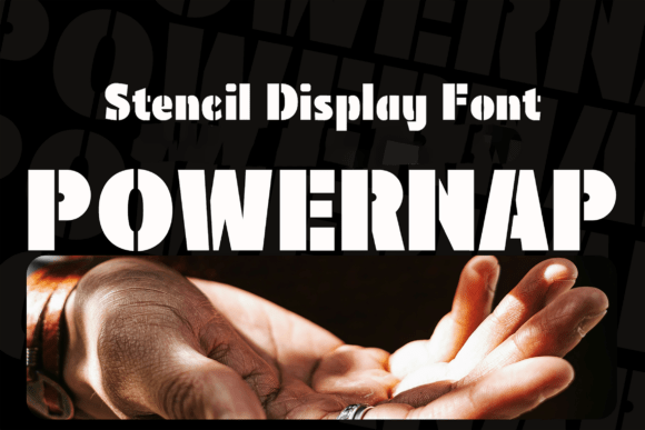 Powernap Font for Bold Display Typography in Marketing Campaigns