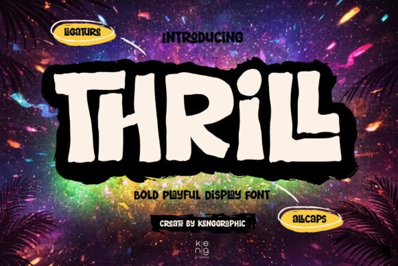 Thrill Font: A High-Energy Typeface for Marketers