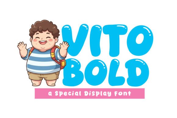 Vito Bold: A Modern Display Typeface for Creative Branding