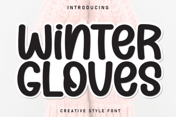 Winter Gloves Font for Web Design Projects